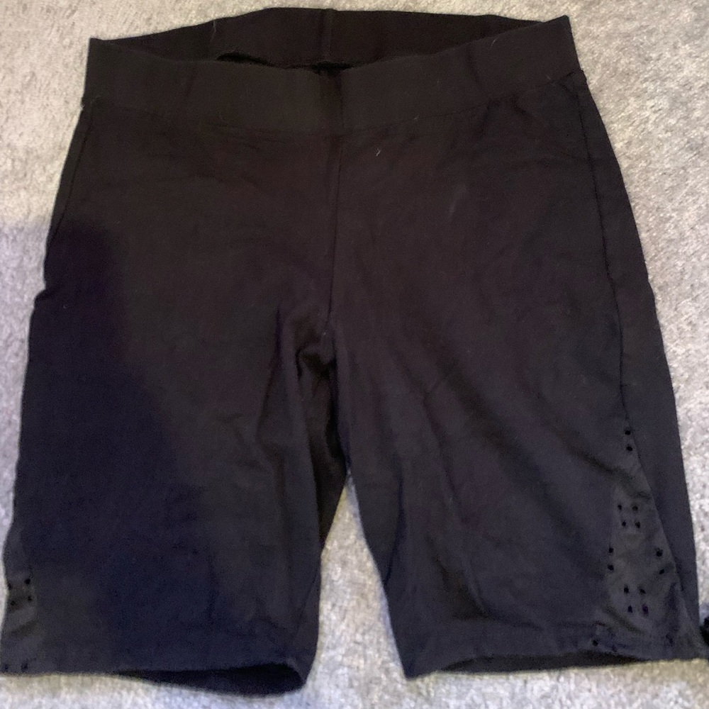 Black bike shorts